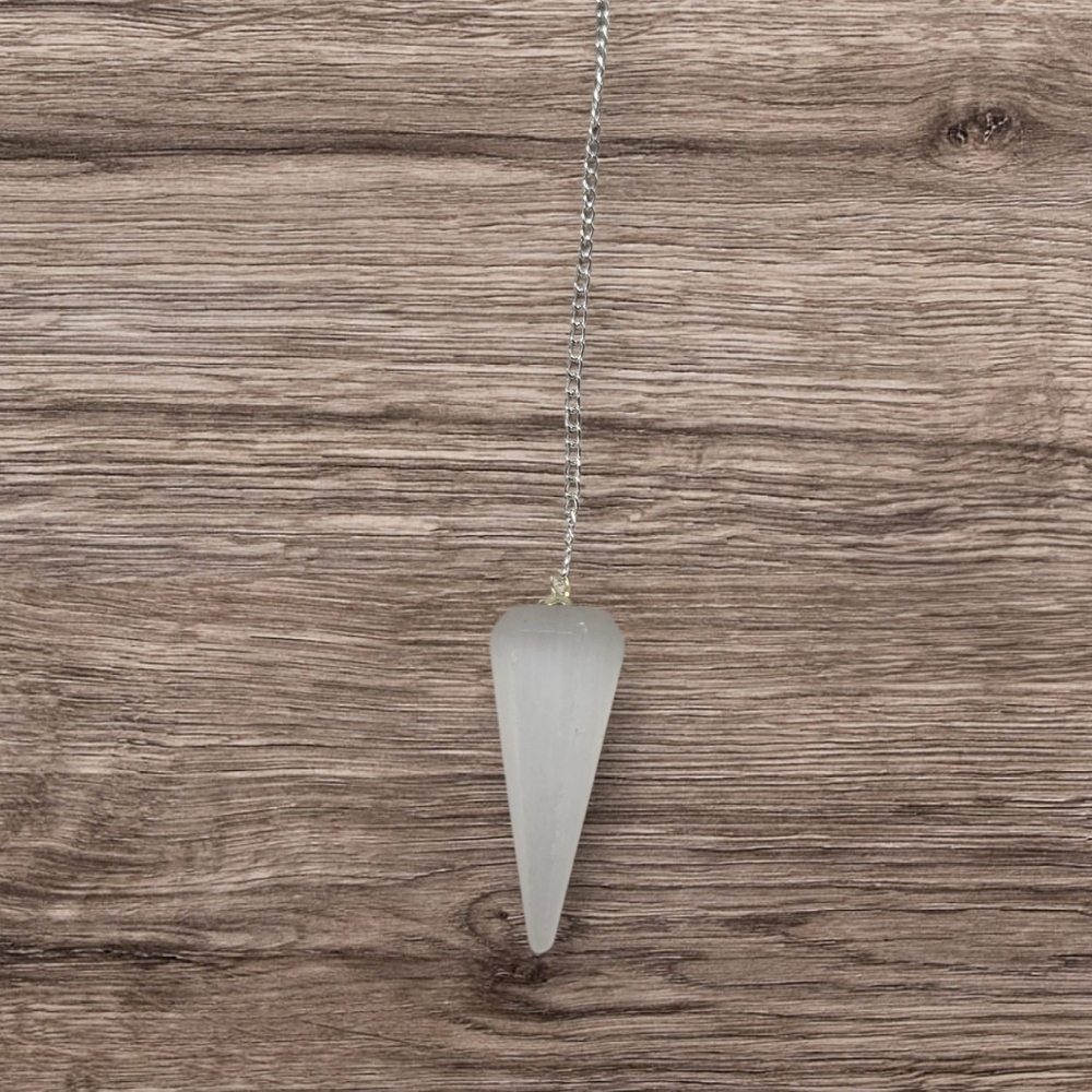 Selenite Pendulum